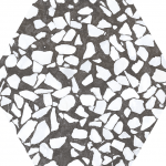 Riazza Hex Nero 23,2 x 26,7