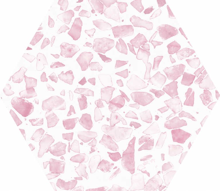 Riazza Hex Pink 23,2 x 26,7