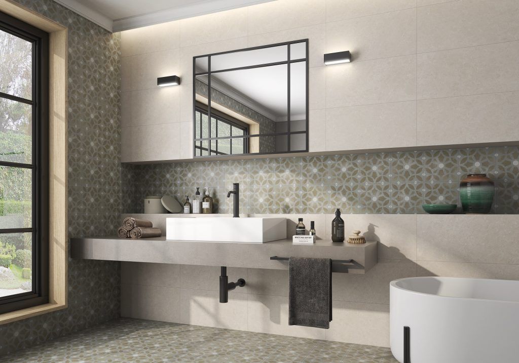 AMBIENTE CEZZANE 22,3X22,3 - QSTONE IVORY 30X60