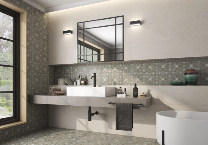 AMBIENTE CEZZANE 22,3X22,3 - QSTONE IVORY 30X60