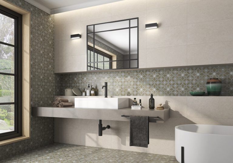 AMBIENTE CEZZANE 22,3X22,3 - QSTONE IVORY 30X60