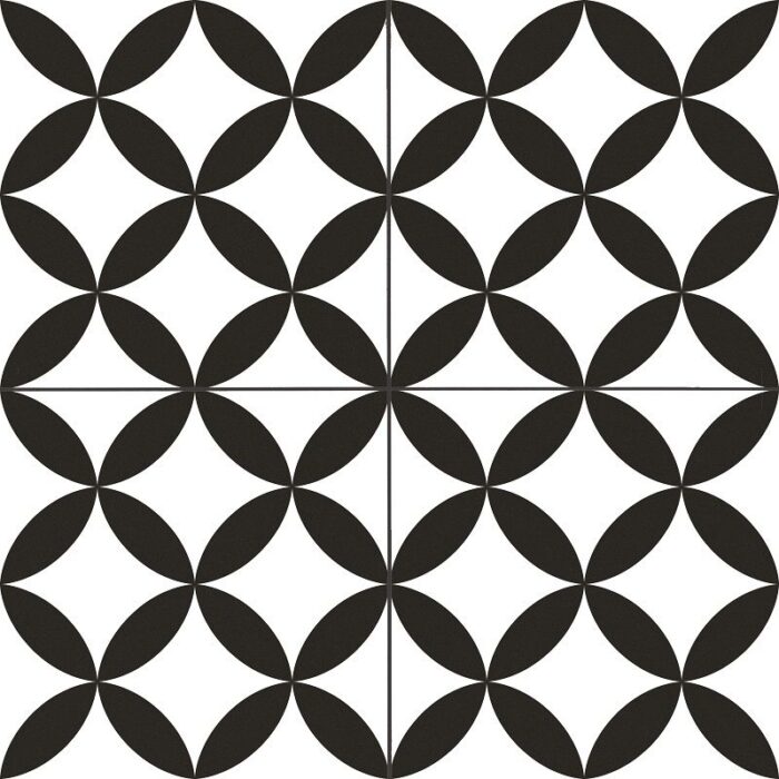 CIRCLE BLACK 45 x 45