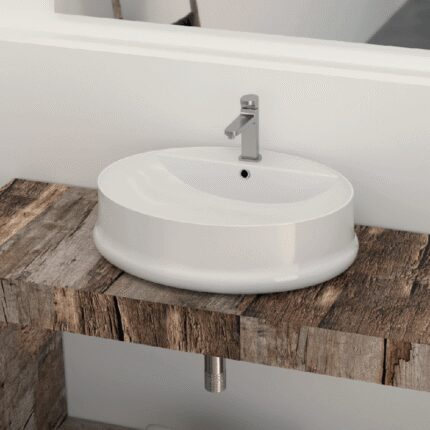 Lavabo Sobre Encimera Tormes Brillo