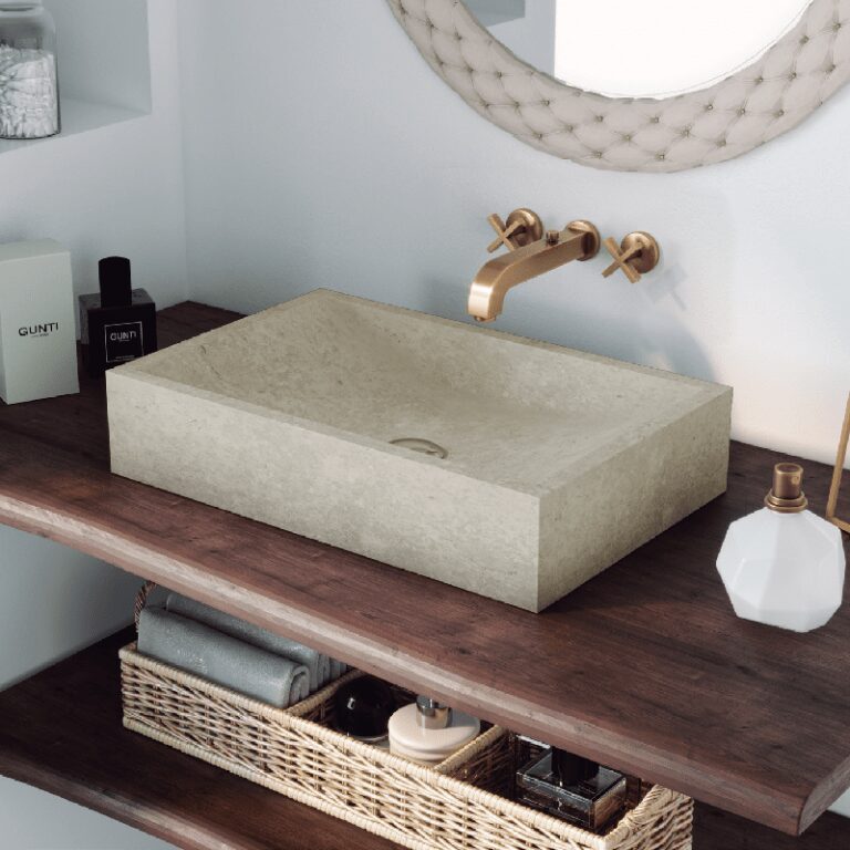 Lavabo Sobre Encimera Dana Mármol Beige