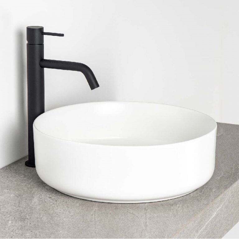 LAVABO SOBRE ENCIMERA OSIRIS BLANCO MATE