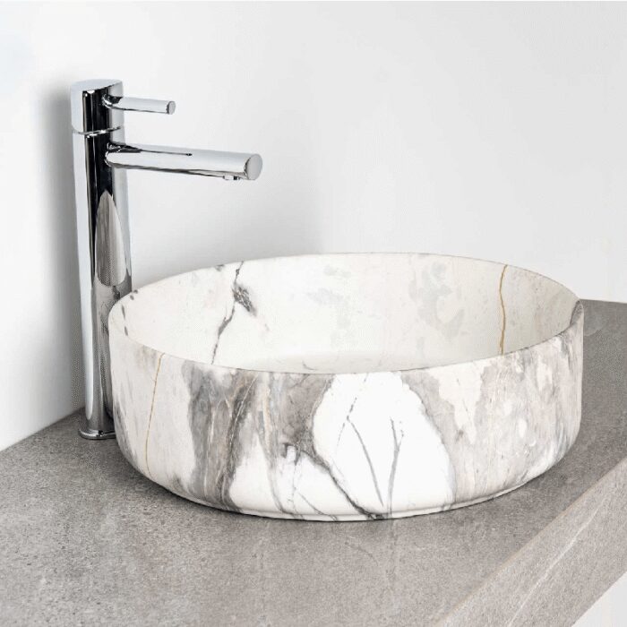 LAVABO SOBRE ENCIMERA GARDA BLANCO