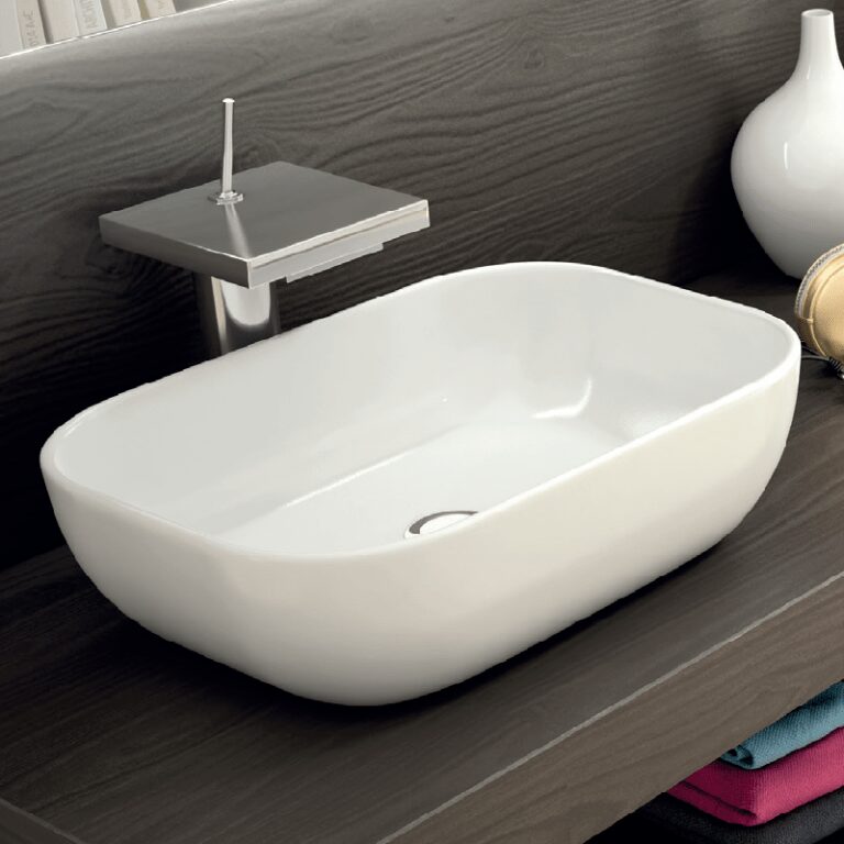 LAVABO SOBRE ENCIMERA HORUS BLANCO MATE