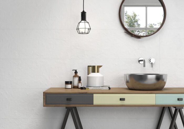 AMB BLANCO GARDENA 30X90 GEOTILES AZULEJOS BLANCOS