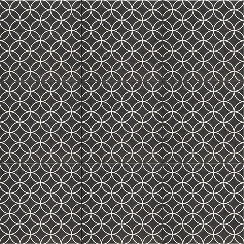 SAMARA BLACK 20x20 Samara Black 20 x 20 - Imagen 1