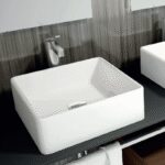 Lavabo Sobre Encimera Apis Brillo 38x38x13 cm de Art and Bath