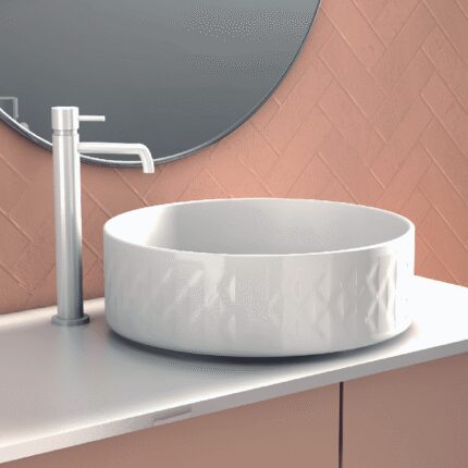 Lavabo Sobre Encimera Agnes Brillo