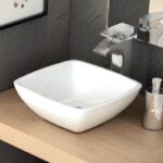 LAVABO SOBRE ENCIMERA AURE BLANCO BRILLO