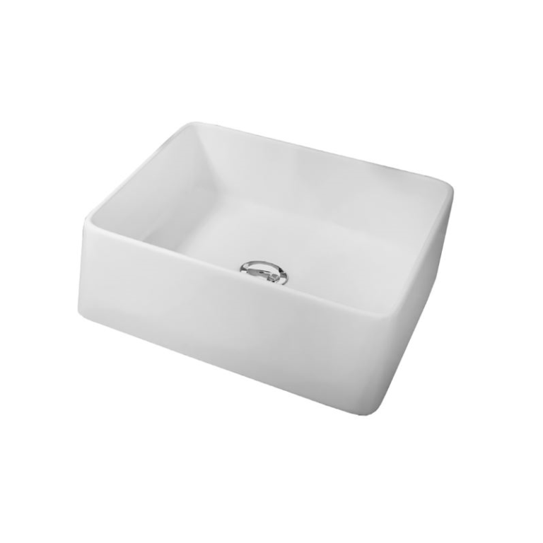 LAVABO SOBRE ENCIMERA ANUBIS BLANCO BRILLO