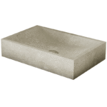 Lavabo Sobre Encimera Dana Mármol Beige 50x35x12 cm de Art and Bath - Imagen 2