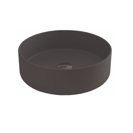 LAVABO SOBRE ENCIMERA OSIRIS GRIS OSCURO MATE