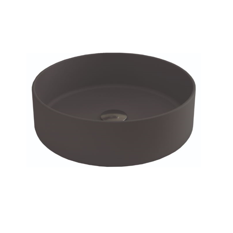 LAVABO SOBRE ENCIMERA OSIRIS GRIS OSCURO MATE