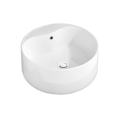 LAVABO SOBRE ENCIMERA ROUND MINI BLANCO BRILLO