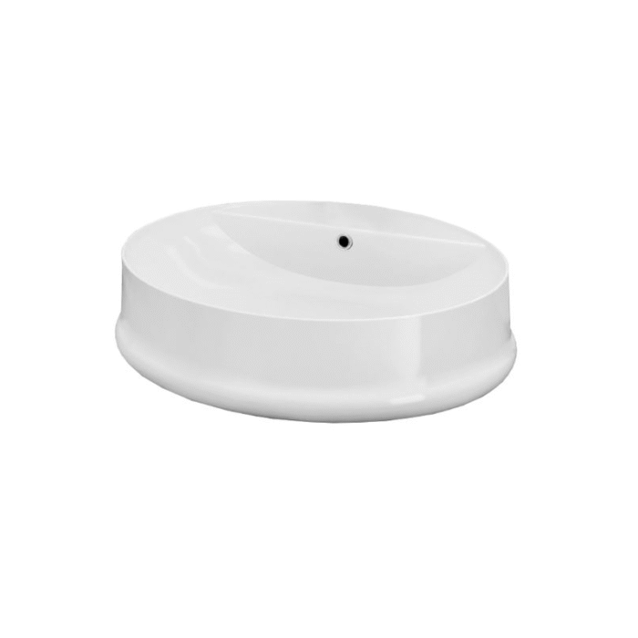 Lavabo Sobre Encimera TORMES Blanco Brillo 56X44X17 de Art&Bath - Imagen 2