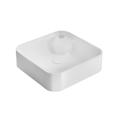 LAVABO SOBRE ENCIMERA YELTES BLANCO BRILLO