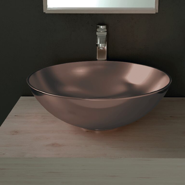 LAVABO SOBRE ENCIMERA BOL BRONCE