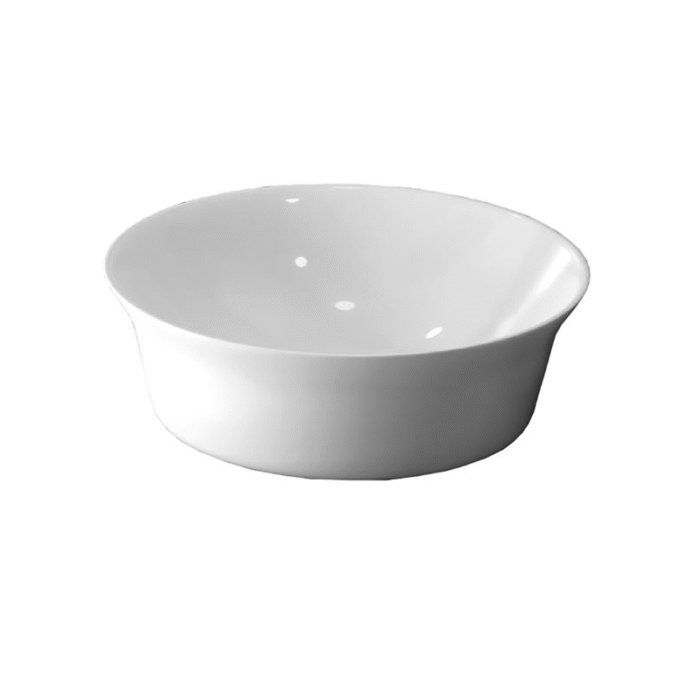 LAVABO SOBRE ENCIMERA AJAX BLANCO BRILLO