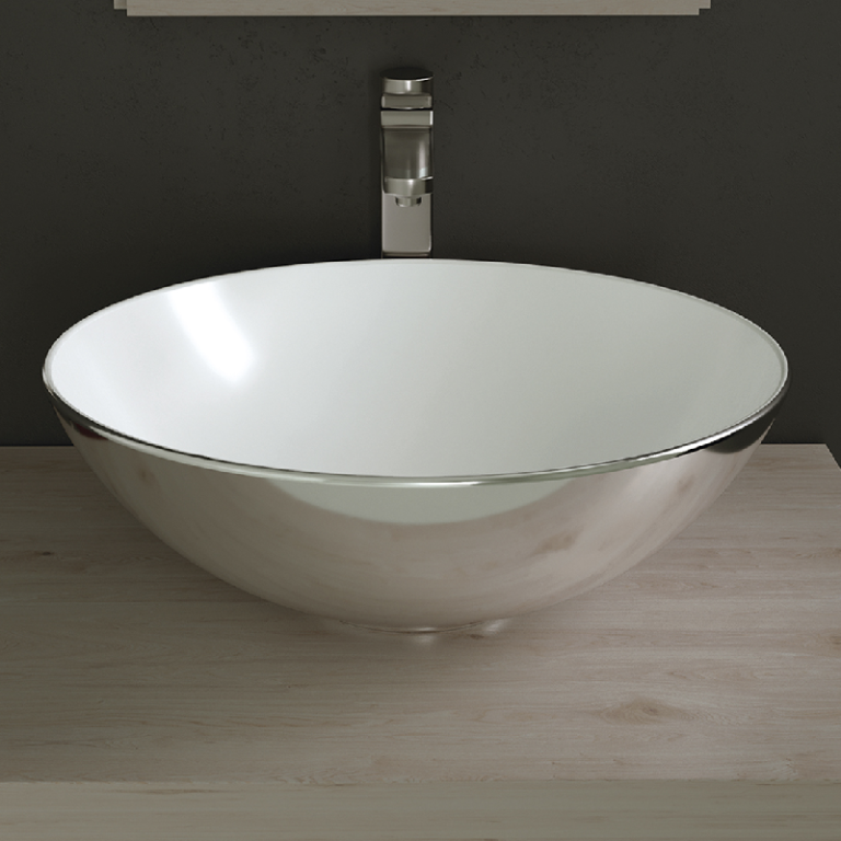 LAVABO SOBRE ENCIMERA BOL BICOLOR