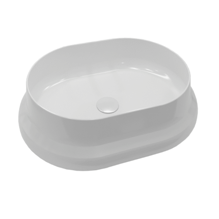 LAVABO SOBRE ENCIMERA CINCA BLANCO BRILLO