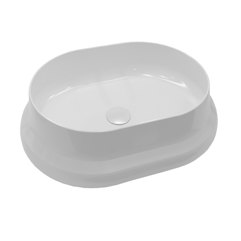 LAVABO SOBRE ENCIMERA CINCA BLANCO BRILLO