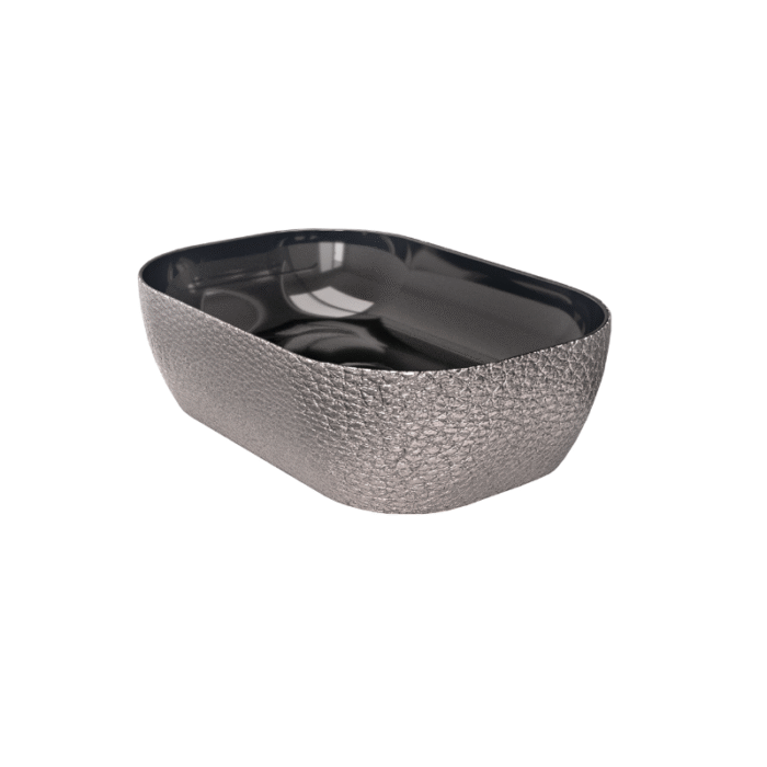 LAVABO SOBRE ENCIMERA NALON PLATA