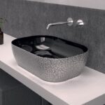 LAVABO SOBRE ENCIMERA NALON PLATA BRILLO