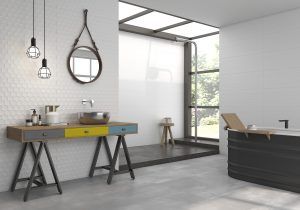 AZULEJOS BLANCOS 30 X 90 GEOTILES