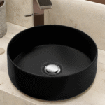 LAVABO SOBRE ENCIMERA OSIRIS NEGRO MATE