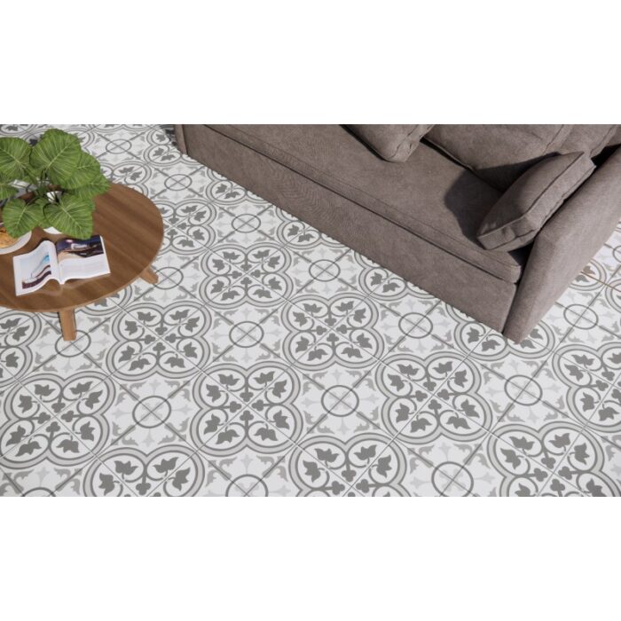 Hampton Grey 45x45 pre-corte de Prissmacer - Imagen 2