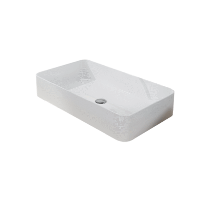 LAVABO SOBRE ENCIMERA FOGO BLANCO BRILLO
