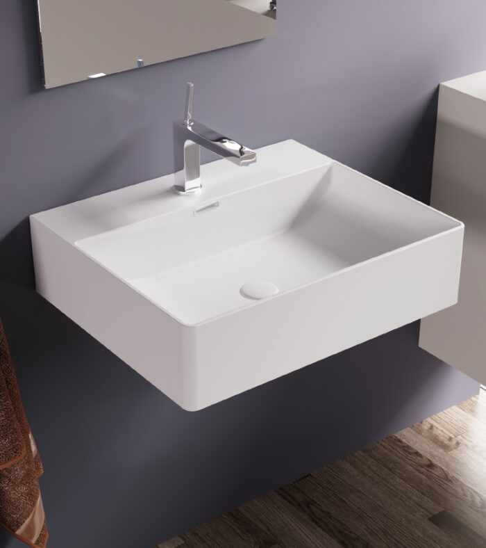 Lavabo Suspendido SIL 50x42x13 de Art&Bath - Imagen 1