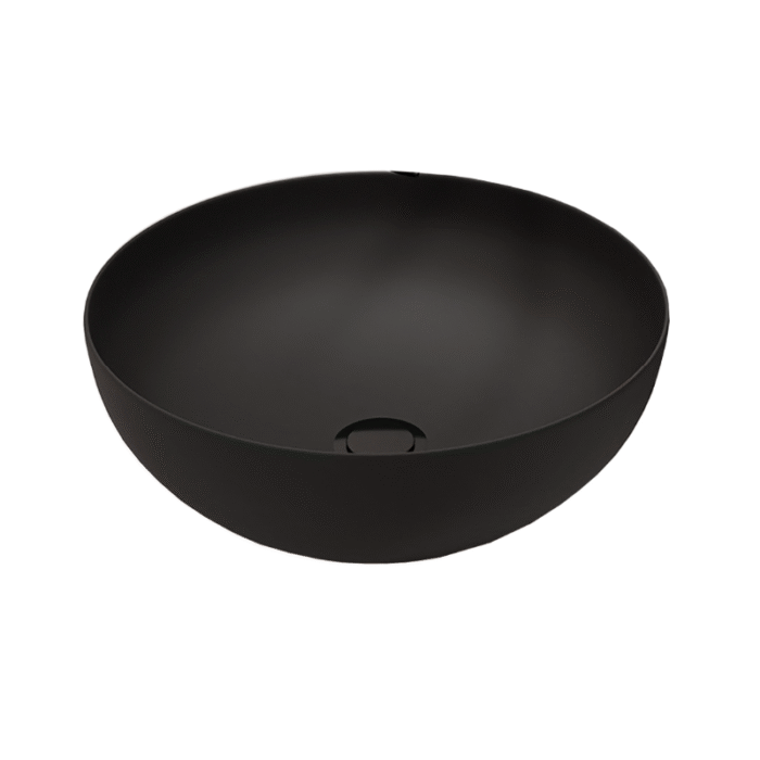 LAVABO SOBRE ENCIMERA BOL NEGRO MATE