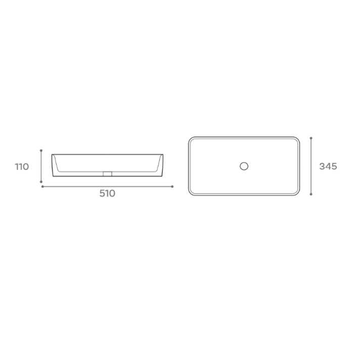 LAVABO SOBRE ENCIMERA DALLAS MEDIDAS