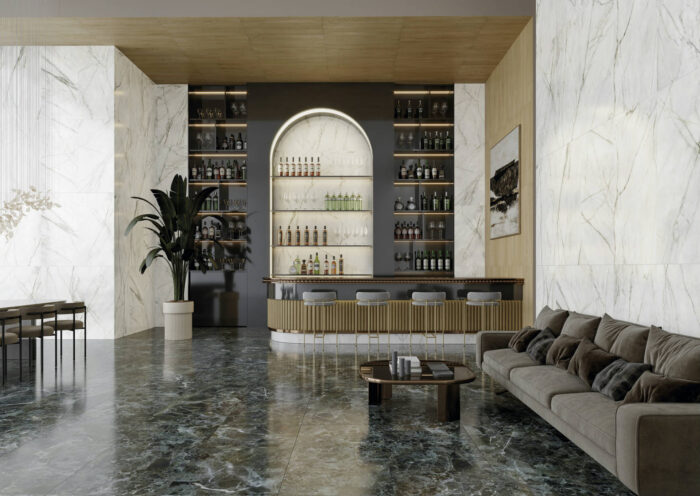 SAINT DENIS NANOTECH GREEN 60X120 AMBIENTE NEWKER