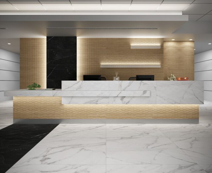 CALACATTA MATT WHITE 60X120 NEWKER