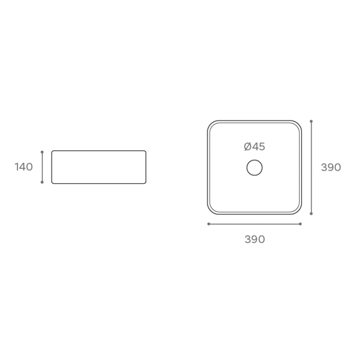 LAVABO SOBRE ENCIMERA ARIA BEIGE