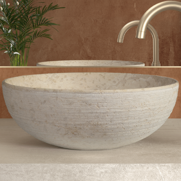 LAVABO SOBRE ENCIMERA TERRANOVA BEIGE