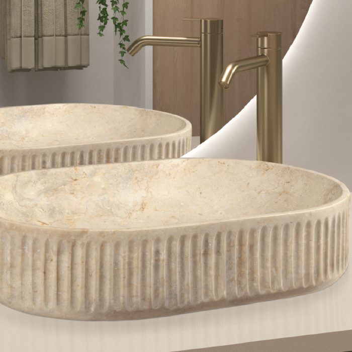 LAVABO SOBRE ENCIMERA TOGO BEIGE