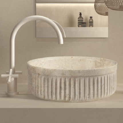 LAVABO SOBRE ENCIMERA BRACO BEIGE