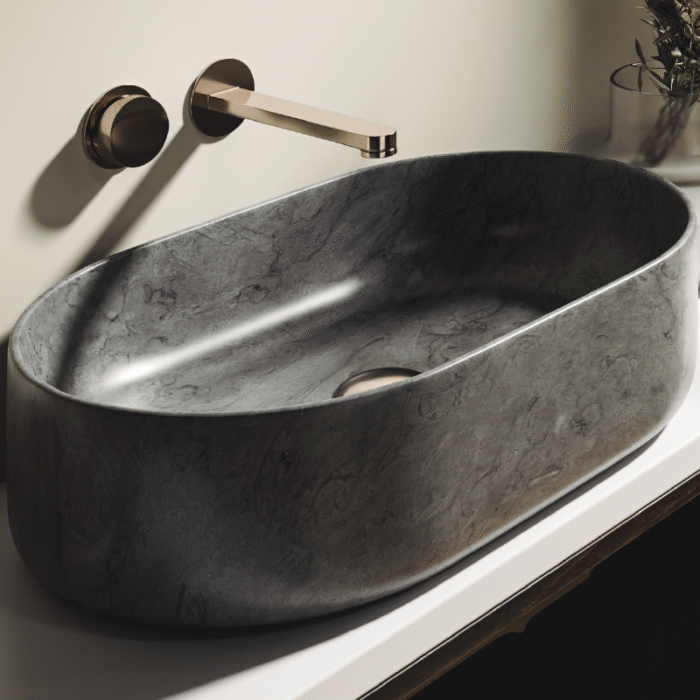 LAVABO SOBRE ENCIMERA DAKOTA GRIS