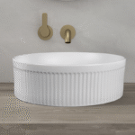 LAVABO SOBRE ENCIMERA FLAVIA BLANCO BRILLO