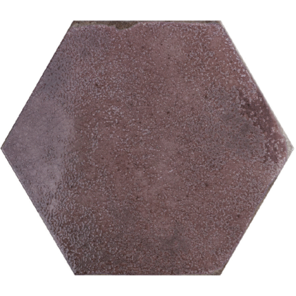 OKEN HEXAGON GARNET BRILLO 23,2X26,7