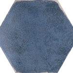 OKEN HEXAGON BLUE BRILLO 23,2X26,7